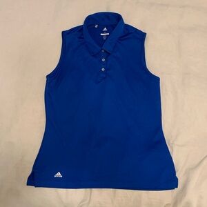 Adidas golf collared tank top